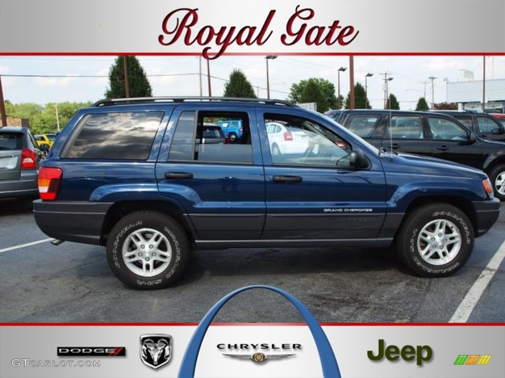 2003 Grand Cherokee Laredo 4x4 - Patriot Blue Pearl / Dark Slate Gray photo #1
