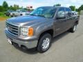 Mocha Steel Metallic 2012 GMC Sierra 1500 SLE Crew Cab Exterior