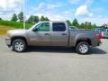Mocha Steel Metallic 2012 GMC Sierra 1500 SLE Crew Cab Exterior
