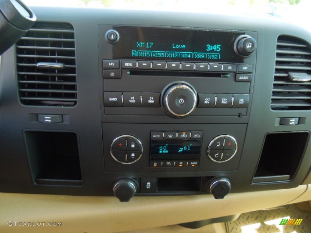 2012 GMC Sierra 1500 SLE Crew Cab Controls Photo #68988613