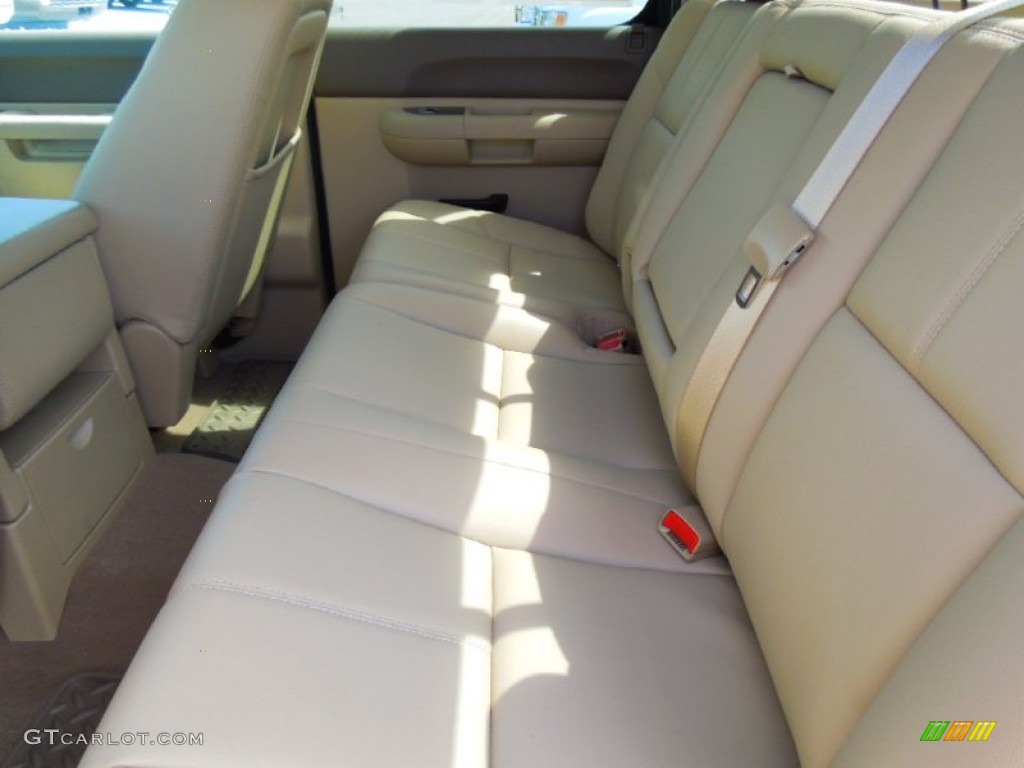 Cocoa/Light Cashmere Interior 2012 GMC Sierra 1500 SLE Crew Cab Photo #68988646