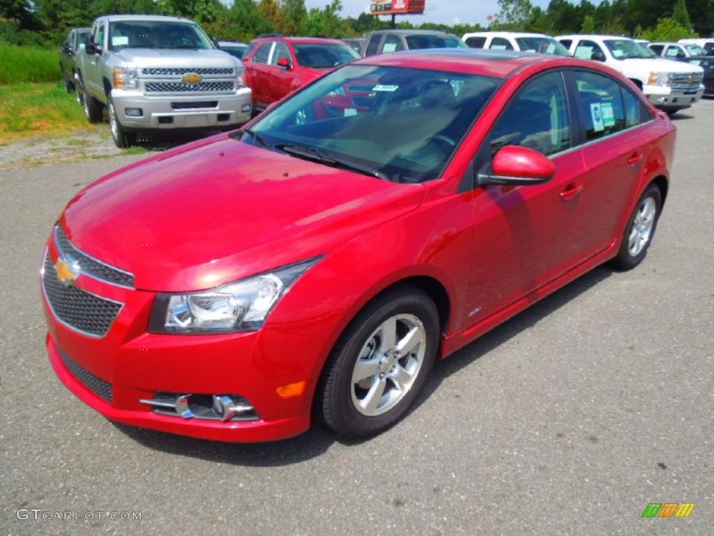 Crystal Red Metallic 2012 Chevrolet Cruze LT/RS Exterior Photo #68989015