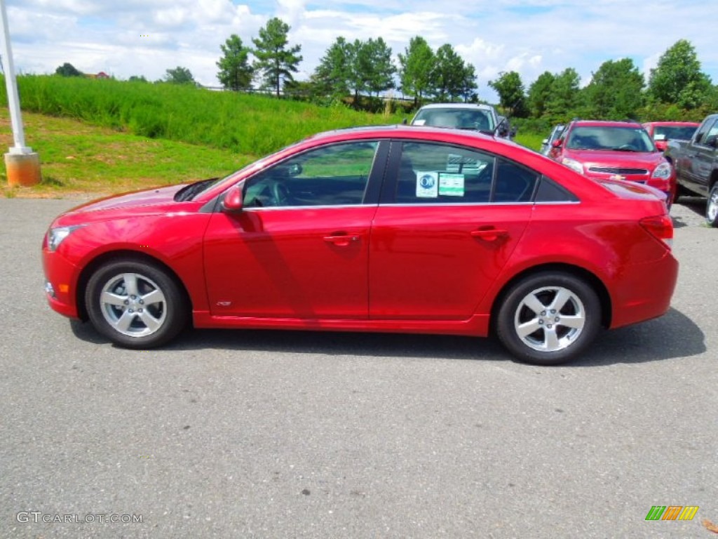 Crystal Red Metallic 2012 Chevrolet Cruze LT/RS Exterior Photo #68989045