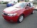 2011 Spicy Red Kia Forte EX  photo #2