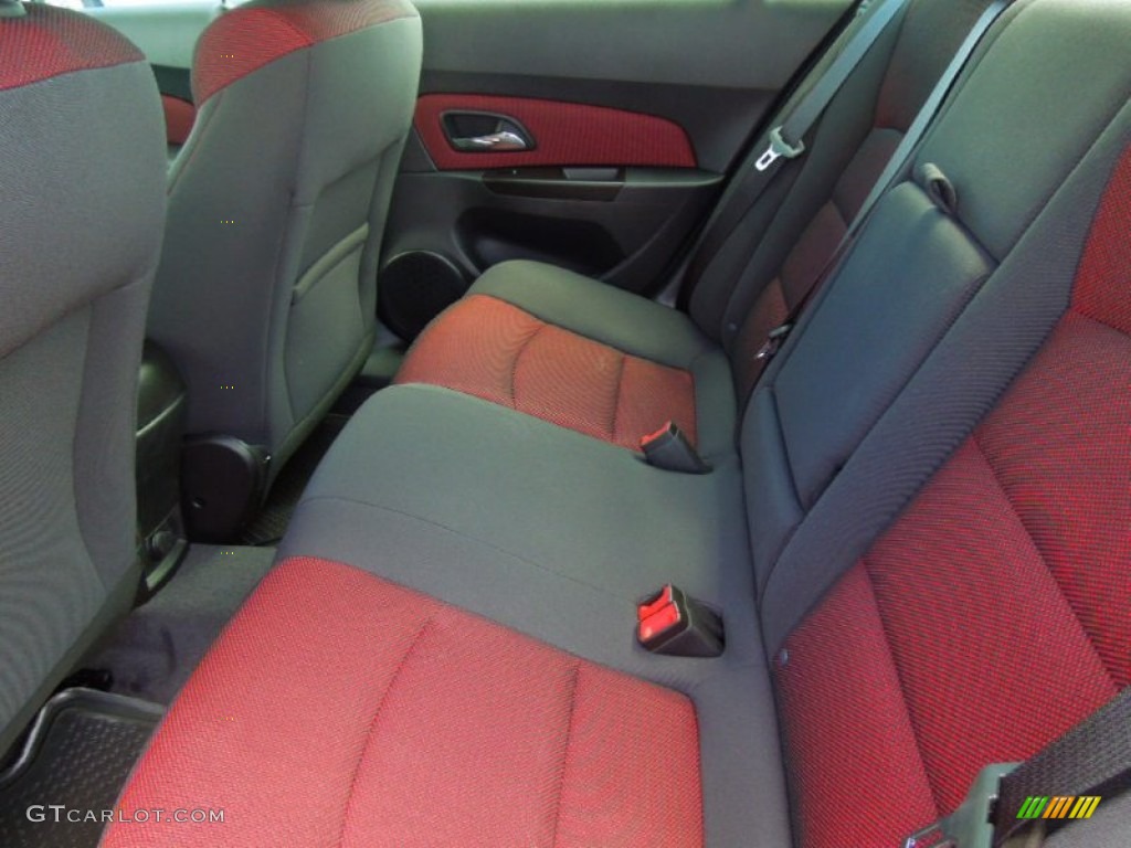 2012 Chevrolet Cruze LT/RS Rear Seat Photo #68989375