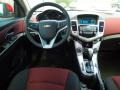 Jet Black/Sport Red Dashboard Photo for 2012 Chevrolet Cruze #68989384