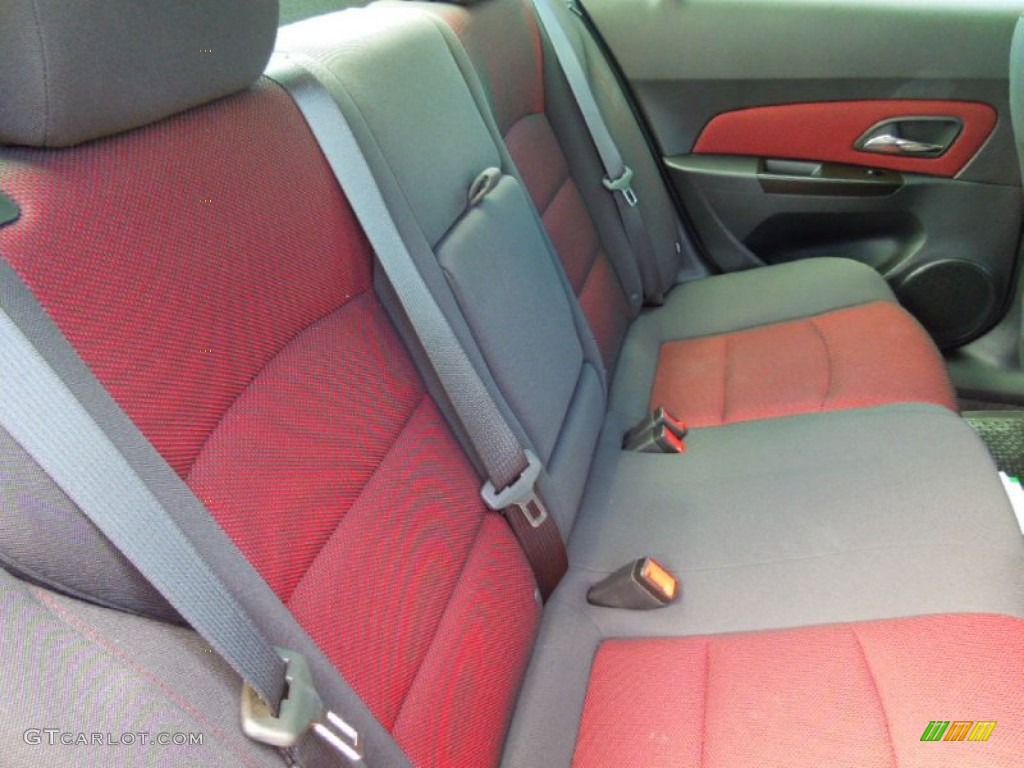 2012 Chevrolet Cruze LT/RS Rear Seat Photo #68989411