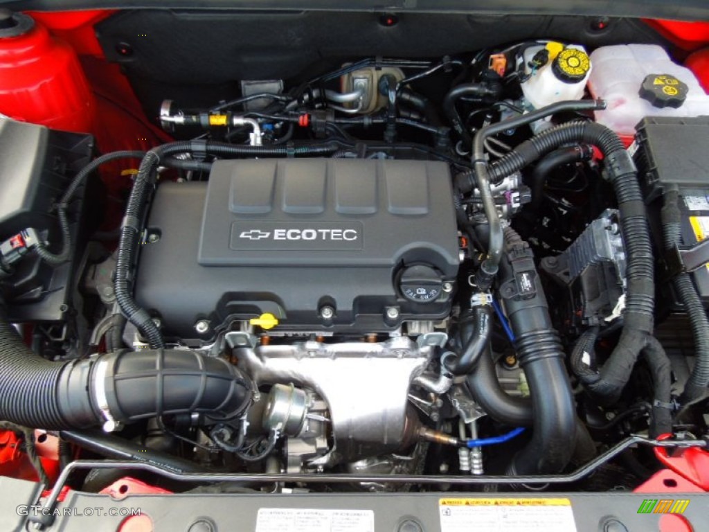 2012 Chevrolet Cruze LT/RS 1.4 Liter DI Turbocharged DOHC 16-Valve VVT 4 Cylinder Engine Photo #68989459
