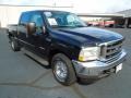 Black 2003 Ford F350 Super Duty XLT Crew Cab