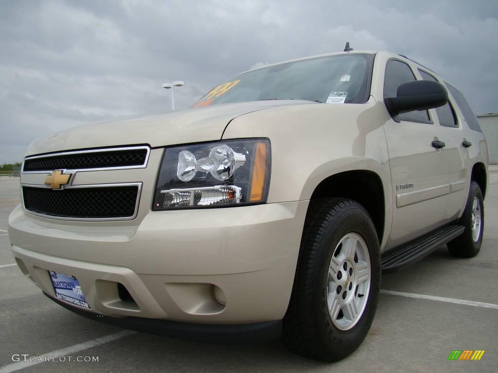 2007 Tahoe LS - Gold Mist Metallic / Ebony photo #1