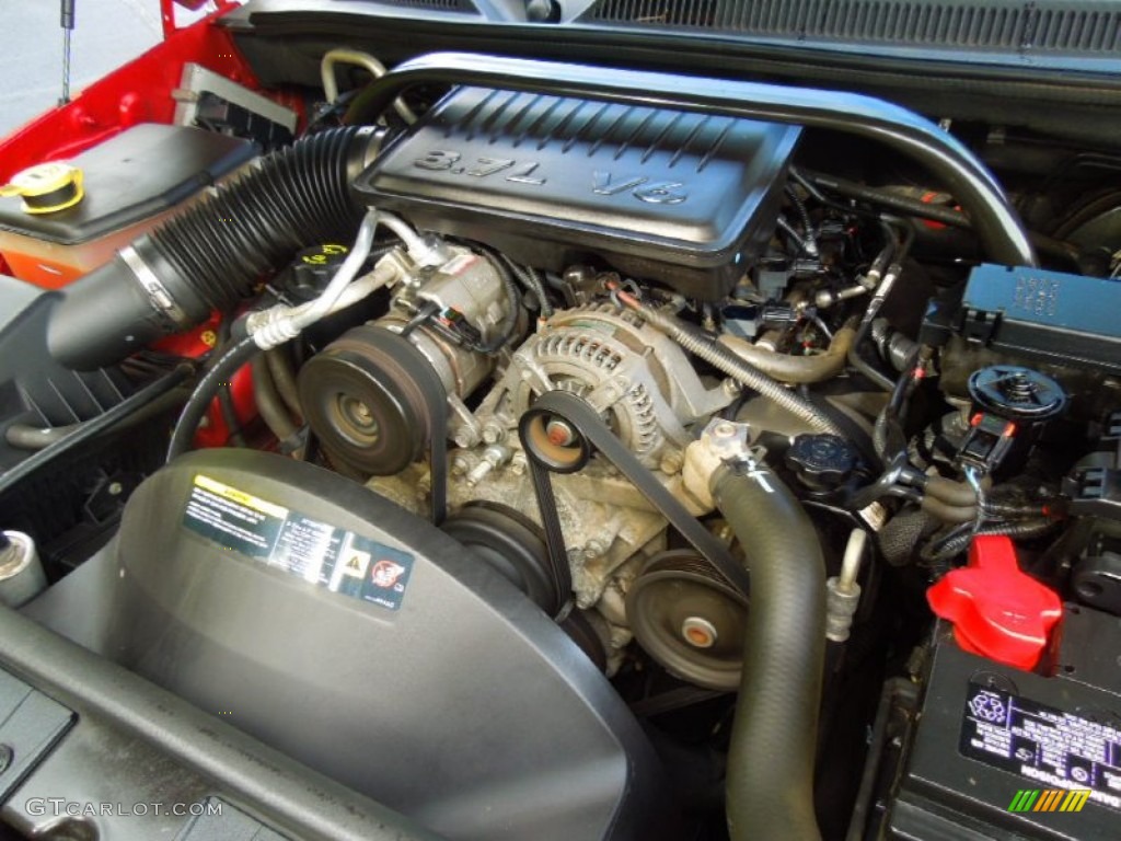 2006 Jeep Commander 4x4 3.7 Liter SOHC 12-Valve V6 Engine Photo #68989924