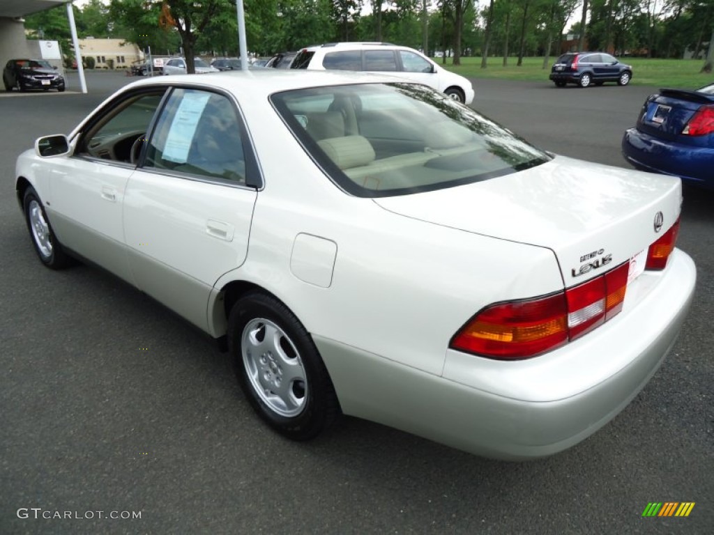 1999 ES 300 - Diamond White Pearl / Ivory photo #7