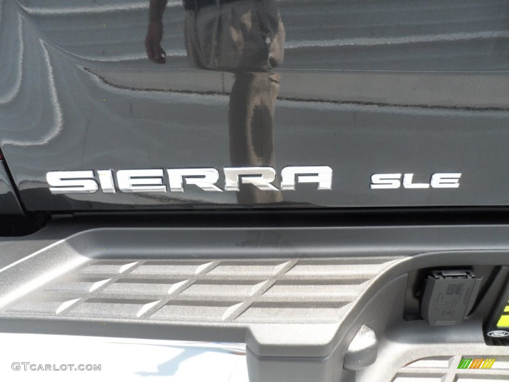 2009 Sierra 2500HD SLE Crew Cab 4x4 - Steel Gray Metallic / Dark Titanium/Light Titanium photo #16