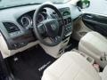 2012 Dodge Grand Caravan Black/Light Graystone Interior Prime Interior Photo