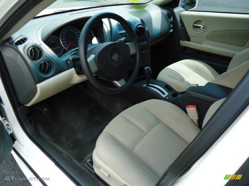 Parchment/Dark Pewter Interior 2005 Pontiac Grand Prix Sedan Photo #68990204