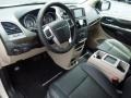 2012 Chrysler Town & Country Black/Light Graystone Interior Prime Interior Photo