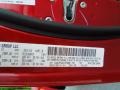 PRP: Deep Cherry Red Crystal Pearl 2012 Jeep Patriot Altitude Color Code
