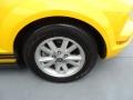 2006 Screaming Yellow Ford Mustang V6 Deluxe Coupe  photo #13