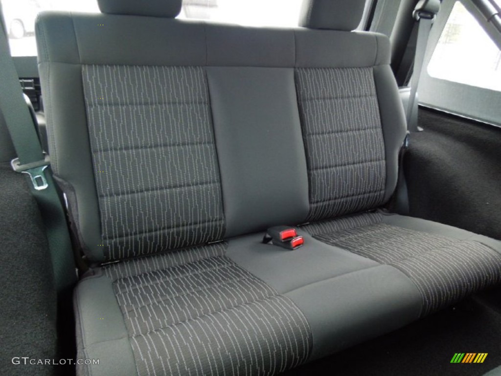 2012 Jeep Wrangler Sport 4x4 Rear Seat Photo #68991076