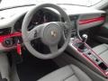 2013 Porsche 911 Platinum Grey Interior Dashboard Photo