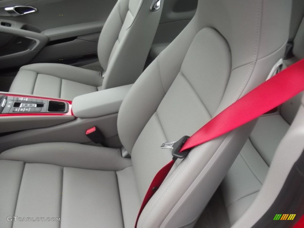 Platinum Grey Interior 2013 Porsche 911 Carrera Coupe Photo #68993647