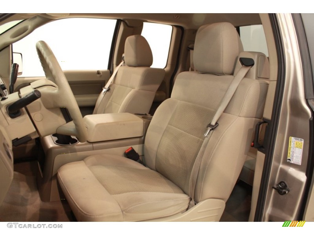 2006 F150 XLT SuperCab 4x4 - Arizona Beige Metallic / Tan photo #8