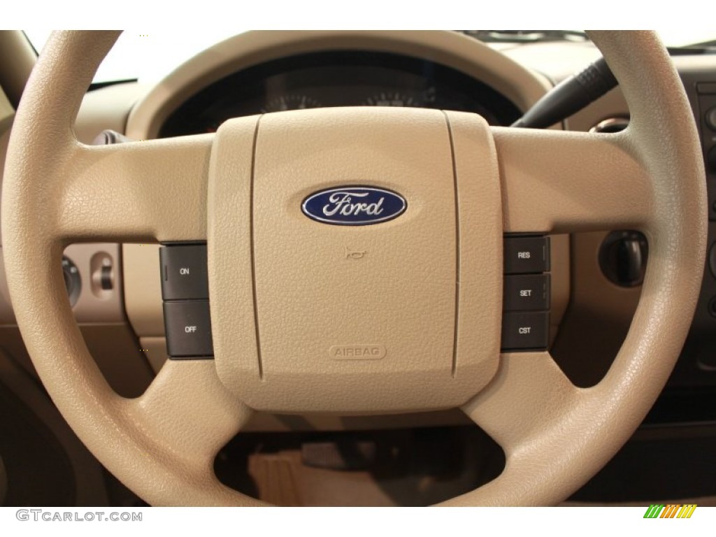 2006 F150 XLT SuperCab 4x4 - Arizona Beige Metallic / Tan photo #9