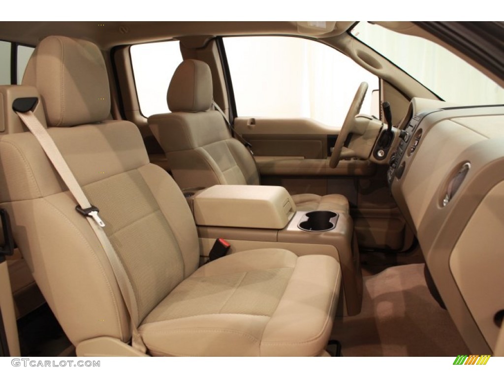 2006 F150 XLT SuperCab 4x4 - Arizona Beige Metallic / Tan photo #12