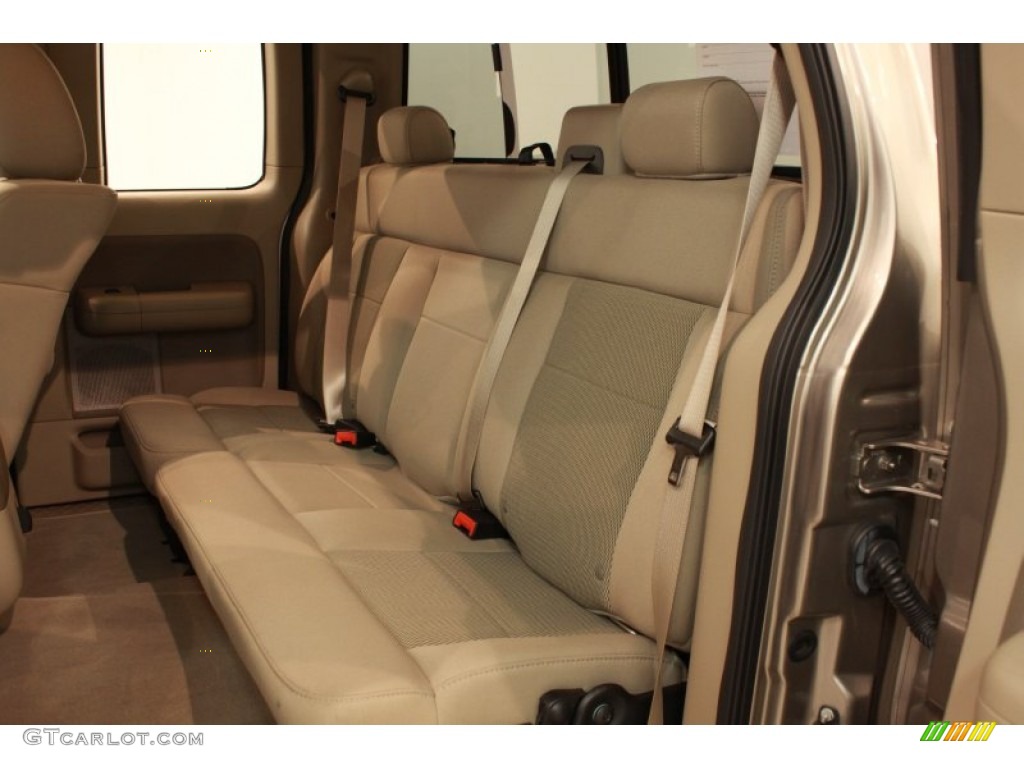 2006 F150 XLT SuperCab 4x4 - Arizona Beige Metallic / Tan photo #14