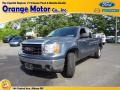2008 Stealth Gray Metallic GMC Sierra 1500 SLE Extended Cab 4x4  photo #1