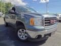 2008 Stealth Gray Metallic GMC Sierra 1500 SLE Extended Cab 4x4  photo #3