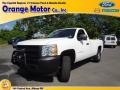 2011 Summit White Chevrolet Silverado 1500 Regular Cab 4x4  photo #1