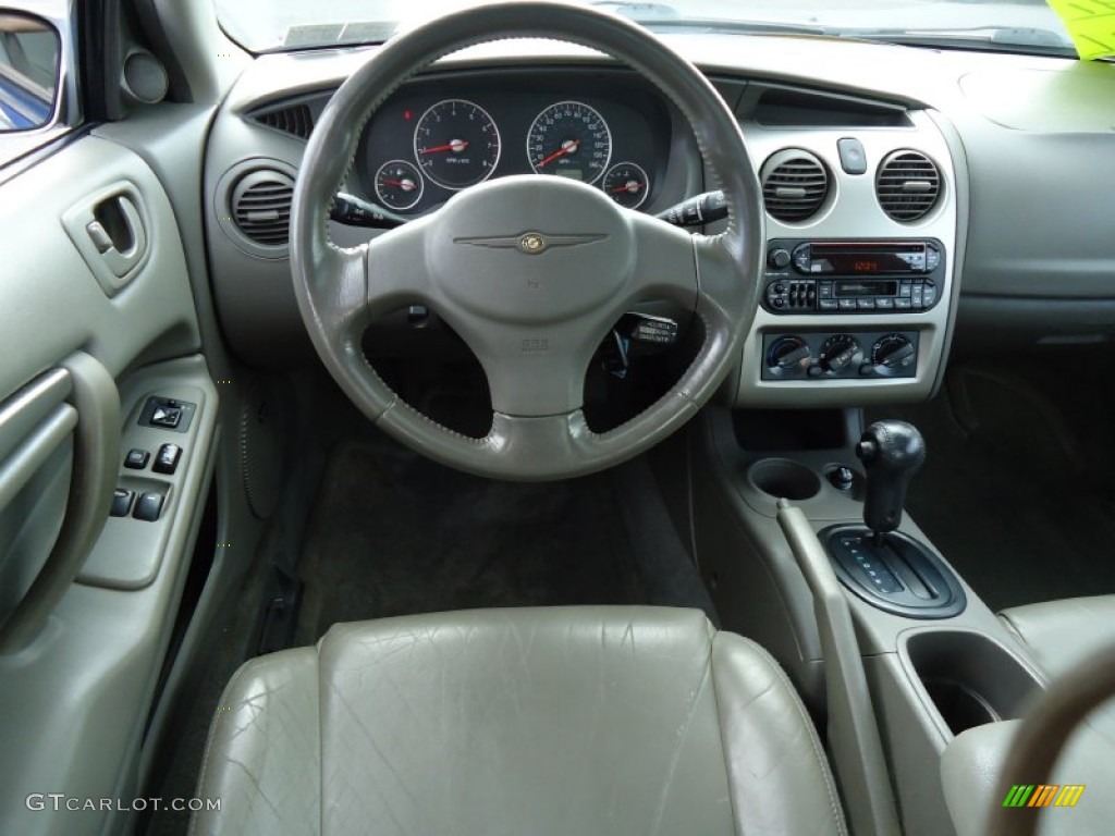 2003 Chrysler Sebring LXi Coupe Dark Taupe/Medium Taupe Dashboard Photo #68994769