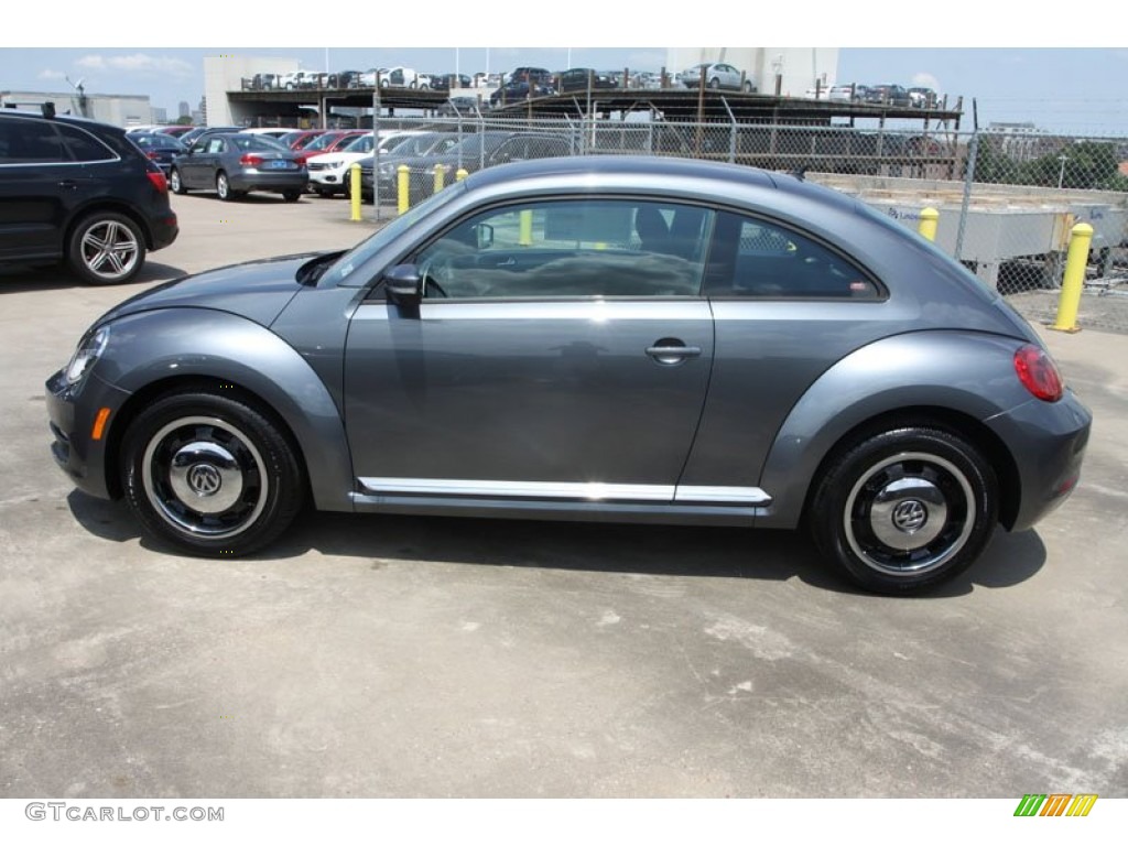 Platinum Gray Metallic 2013 Volkswagen Beetle 2.5L Exterior Photo #68996245