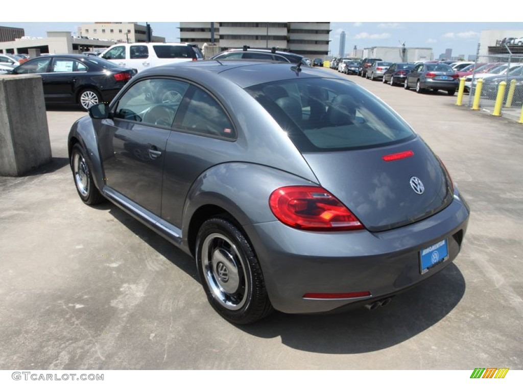 2013 Beetle 2.5L - Platinum Gray Metallic / Titan Black photo #6