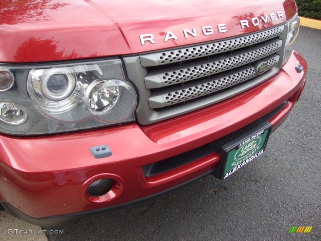 2006 Range Rover Sport HSE - Rimini Red Metallic / Ebony Black photo #15