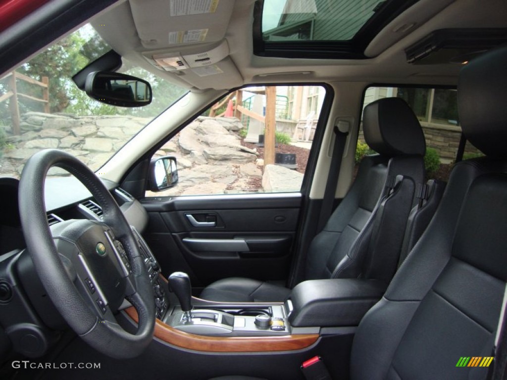 2006 Range Rover Sport HSE - Rimini Red Metallic / Ebony Black photo #23