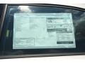  2013 Jetta S Sedan Window Sticker