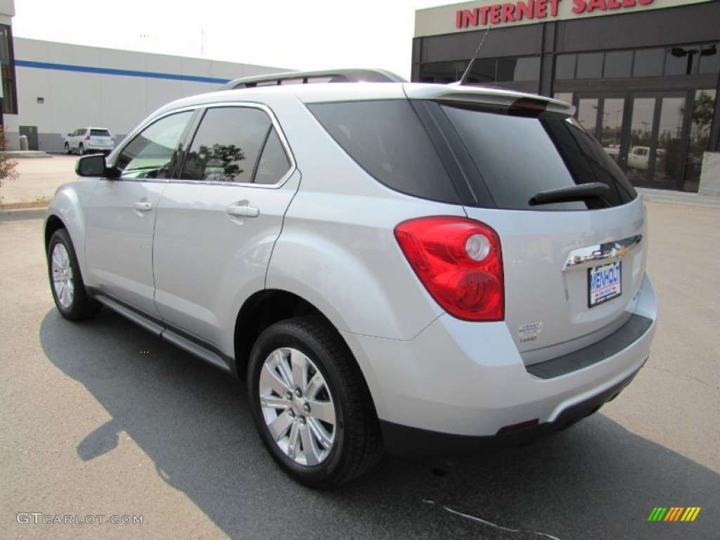 2011 Equinox LT AWD - Silver Ice Metallic / Light Titanium/Jet Black photo #5