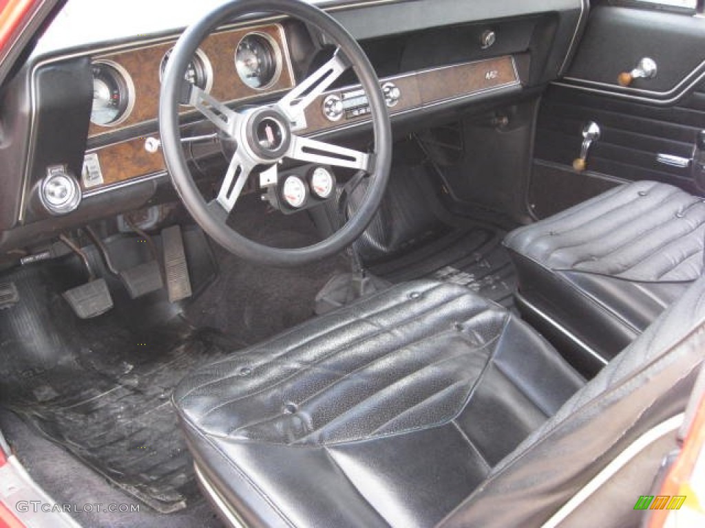 Black Interior 1970 Oldsmobile 442 W30 Photo #68997562
