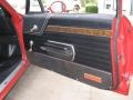 Black 1970 Oldsmobile 442 W30 Door Panel