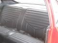 1970 Oldsmobile 442 Black Interior Rear Seat Photo