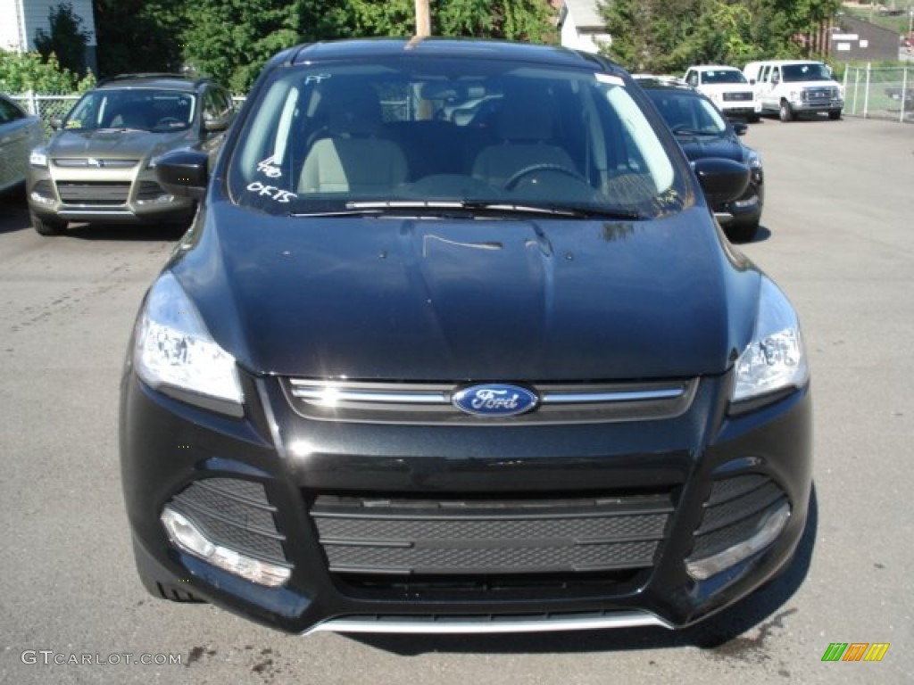 2013 Escape SE 1.6L EcoBoost 4WD - Tuxedo Black Metallic / Medium Light Stone photo #2