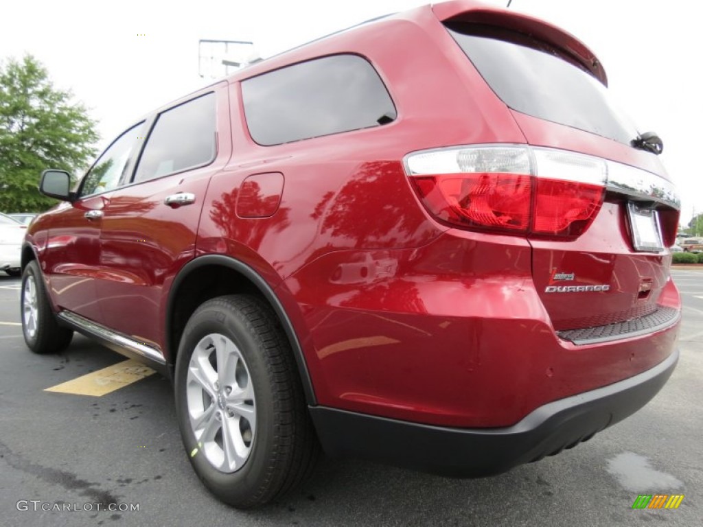 Deep Cherry Red Crystal Pearl 2013 Dodge Durango Crew Exterior Photo #69001648