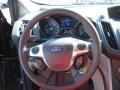 Medium Light Stone Steering Wheel Photo for 2013 Ford Escape #69001711