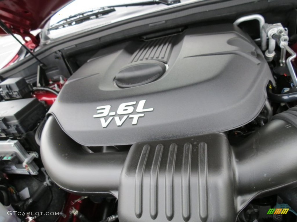 2013 Dodge Durango Crew 3.6 Liter DOHC 24-Valve VVT Pentastar V6 Engine Photo #69001741