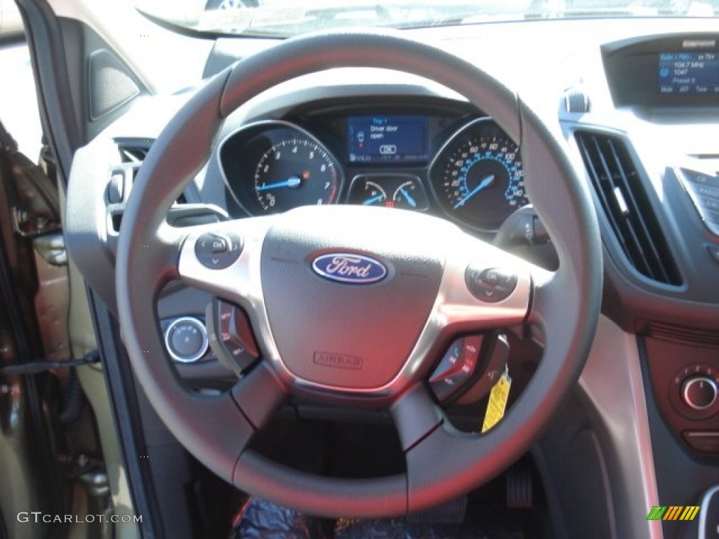 2013 Escape SE 2.0L EcoBoost 4WD - Ginger Ale Metallic / Charcoal Black photo #18