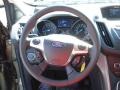 Charcoal Black Steering Wheel Photo for 2013 Ford Escape #69001891