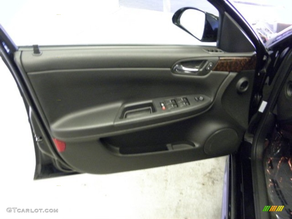 2012 Chevrolet Impala LS Ebony Door Panel Photo #69002068