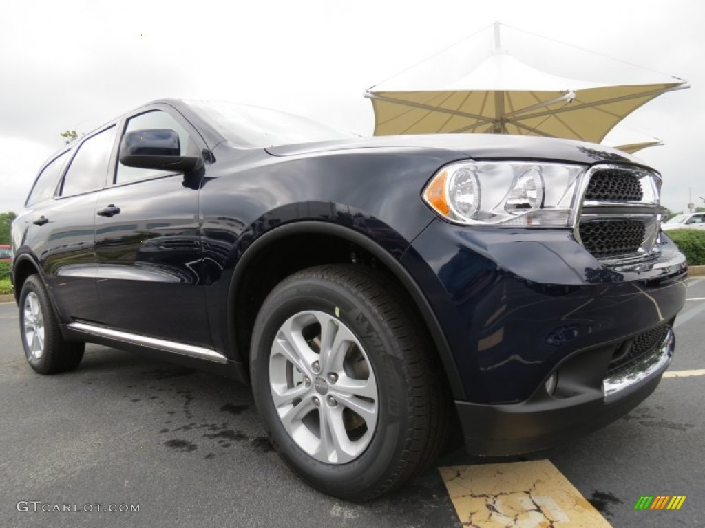 True Blue Pearl 2013 Dodge Durango SXT Exterior Photo #69002131